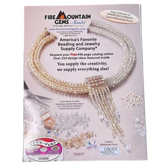 Bead & Button Magazine Jewelry Crafting Book u December 2012 Issue 112 - Picture 2 of 8